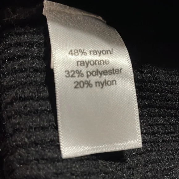 Maurice’s Cowl Neck Black Sweater - Picture 5 of 7